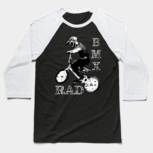 bmx Baseball T-Shirt by rickylabellevie